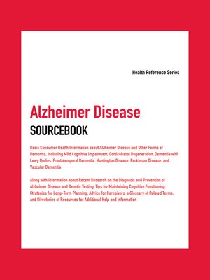 cover image of Alzheimer Disease Sourcebook